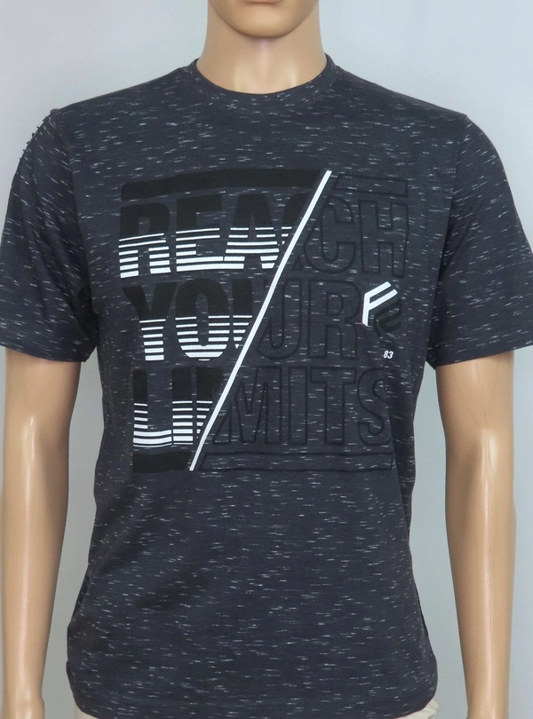 #M10130A1 Infinity  TNEINITY PRINTED NEPPL TSHIRT  OA1 - Charcool, XL