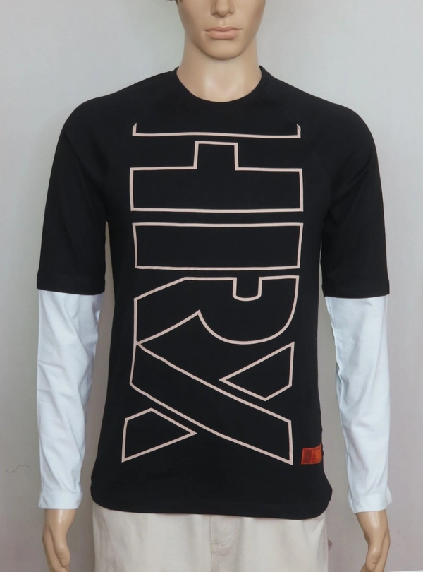 #M9726C7 HRX HRX LONG SLEEVE TSHIRT  - Black, XL