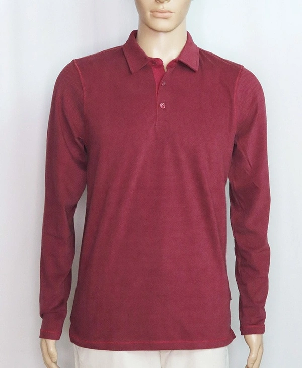 #M10131A1 & GOLF & GOLF LONG SLEEVE  WINTER POLO 1A1 - Red, XL