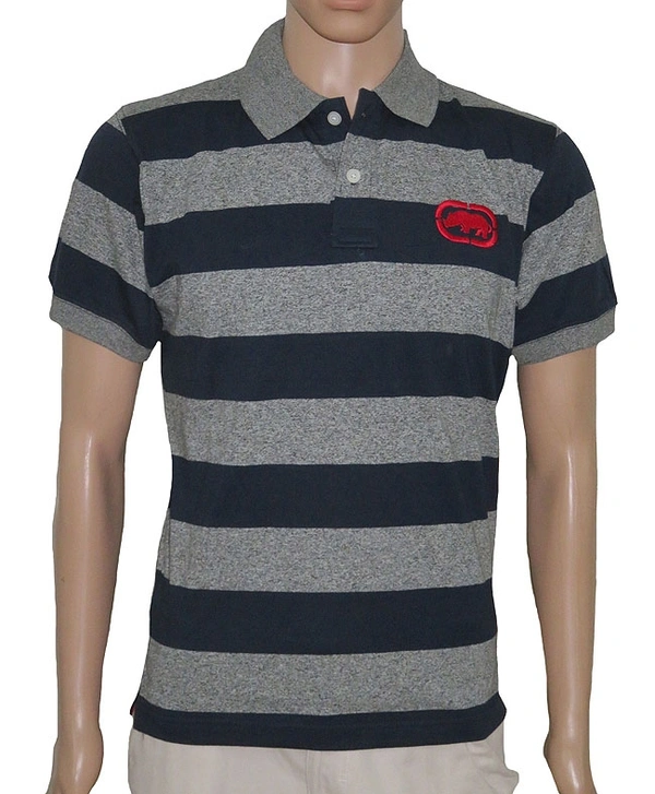 #XM8650N3 KCKO UNITD ECKO UNLTD MENS STRIPED POLO 0N3 - 1Color: Navy stripes, M