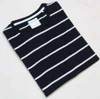 #M10133A1 CACTUS MAN CACTUS MAN PRINTED T SHIRT 3A1 - Navy/White Thin Striped, M