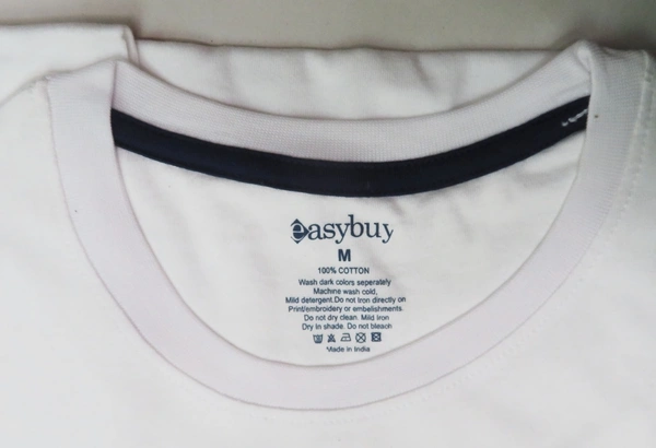 #M9835B1 neutral  PRINTED SHORT SLEEVE T SHIRT 5B1 - White, L