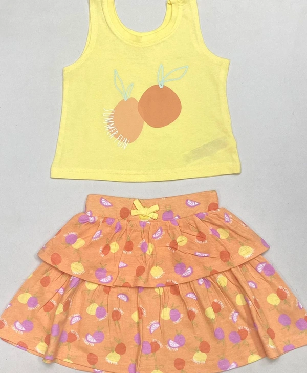 SG20561A6 PRIMARK  PRIMARK GIRLS PRINTED  2 PC SET 1A6 - 1 Option as in image, 6/7