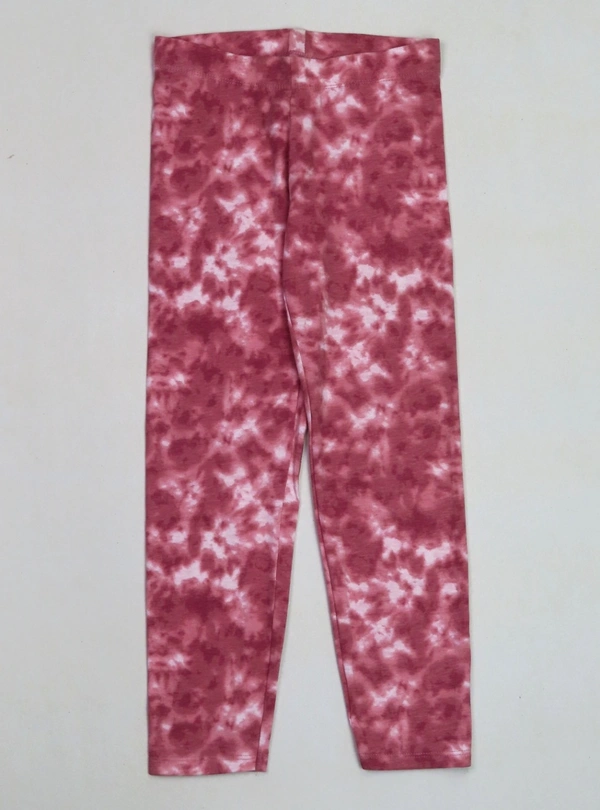 #SG20592M6 (neutral) [Original  brand] OLDER GIRLS  STRETCH  LEGGING 2M6 - Pink Tien Dye, 10y