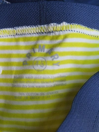 #JB15313PO5A1 PRIMARY  PRIMARY BOYS 5 PACK OUTER ELASTIC BRIEFS 5A1 - Mixed Colours, 6-7 Years
