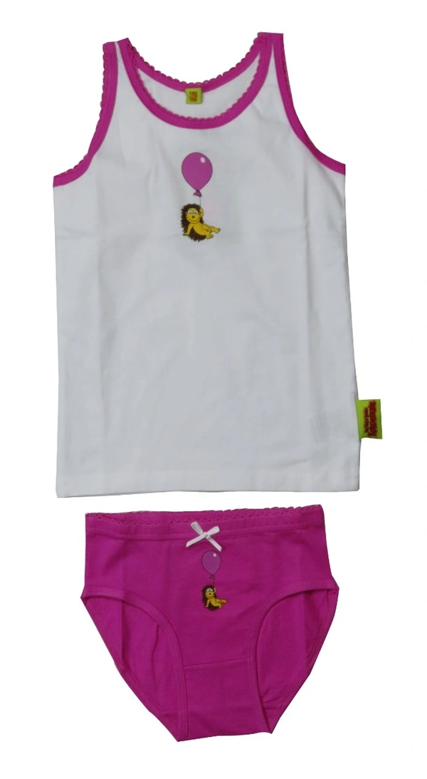 #G14550A KOKOSNUSS GIRLS PRINTED INNER WEAR SETS 50A - As image, 1½ Years