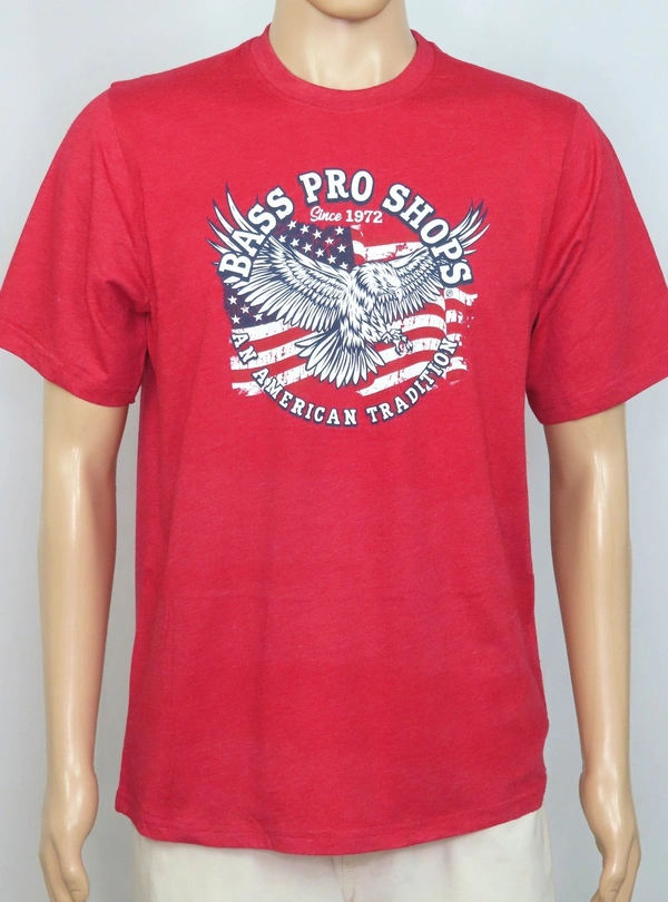 #M9921B4 CABELA'S  CABELA'S PRINTED T SHIRT 1B4 - Red, S