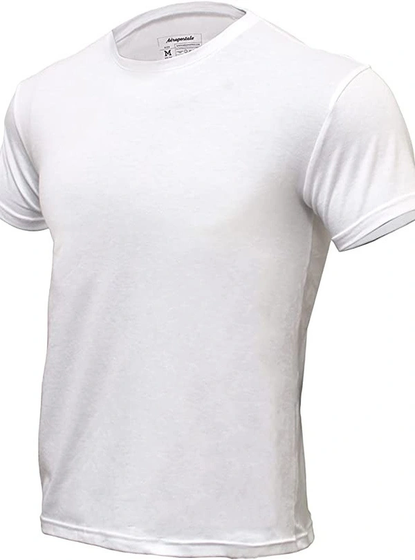#M9918A1 Aeropostale  AEROPOSTALE CREW NECK UNDERSHIRT 8A1 - White, M