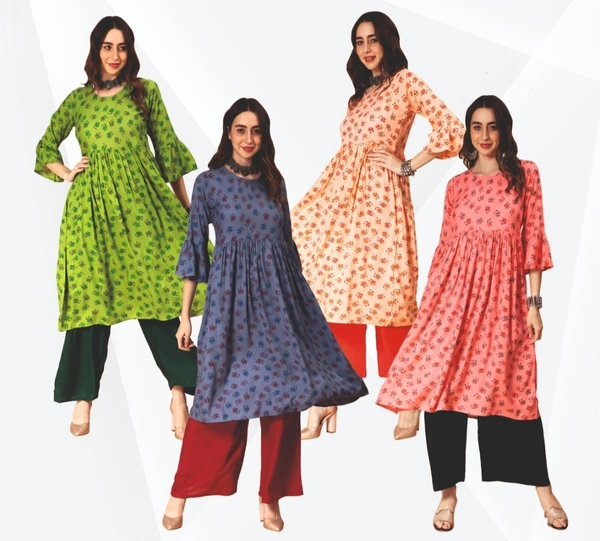 #FBKR0128 Fanclub  Anarkali Kurta 128 - As image, XXL