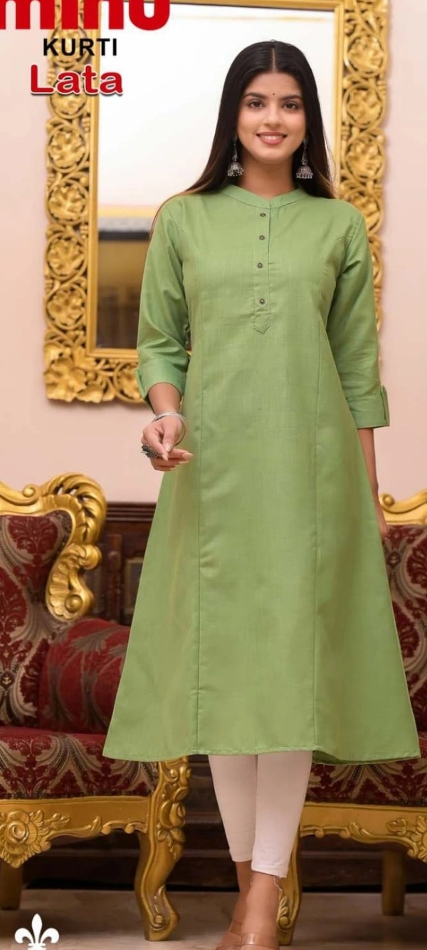 #1003 Minu Lata Long Kurti  1003 - as image, M