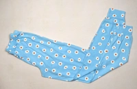 #W12367B1 neutral  LADIES PRINTED NIGHT PANT 7B1 - Blue, S