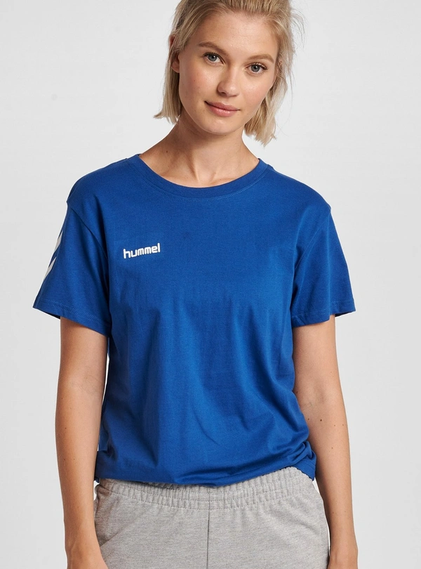 #W12450L1 hummel HUMMEL LADIES T SHIRT 0L1 - Blue, XL