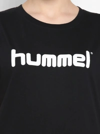 #W12450N1 hummel  HUMMEL LADIES T SHIRT 0N1 - Black, S