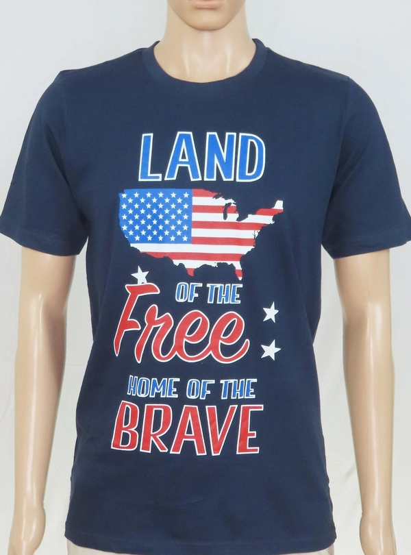 #M10149A1 ADTN ADINPRINTED TSHIRT  - Navy, L