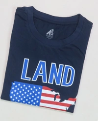 #M10149A1 ADTN ADINPRINTED TSHIRT  - Navy, XL