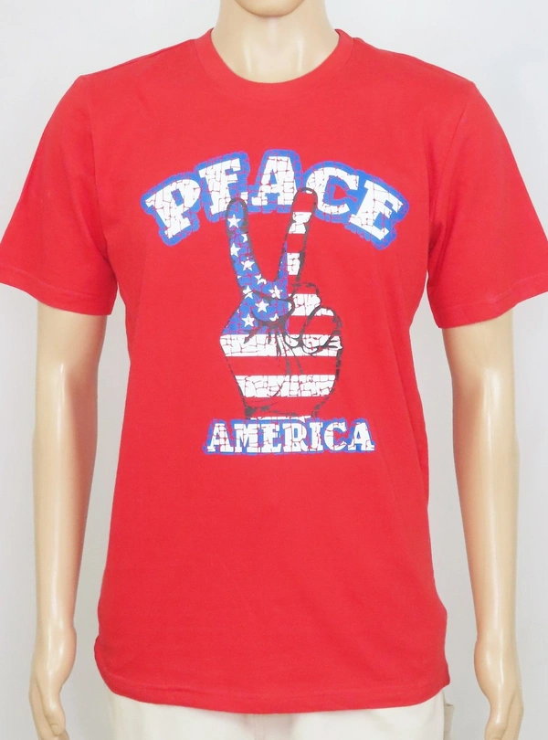 #M10149G1 ADTN ADTN PRINTED TSHIRT  9G1 - Red, XL