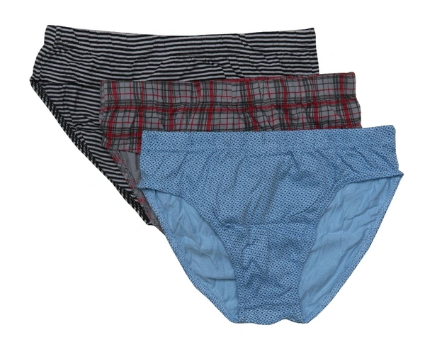 #M9359A1 bpc and GEMO MEN BRIEFS 3 PC PACK 9A1 - Mixed Colours, XXL