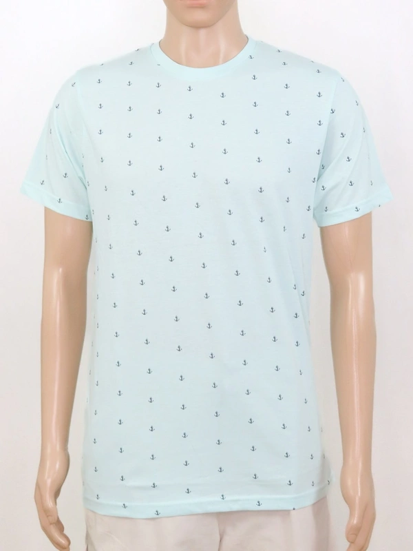 DENTM & FLOWER PRINTED T SHIRT  1H1
