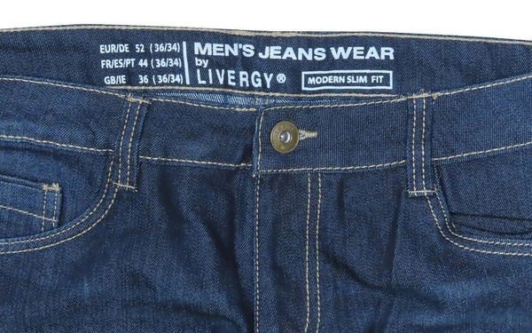 #M10087A3 MEN DENIM JEANS 7A3 - Denim Navy, 38