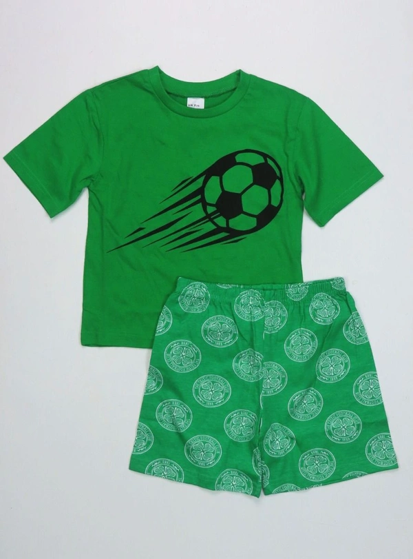 #B15529A NEUTRAL BOYS PRINTED SHORTY SET 29A - Japanese Laurel, 4Y