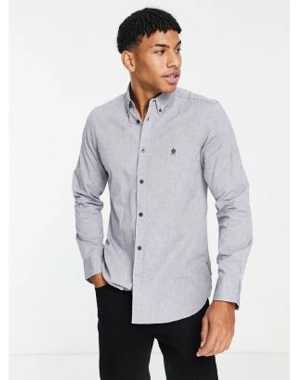 FRENCH CONNECTION MENS OXFORD WOVEN SHIRT 34F