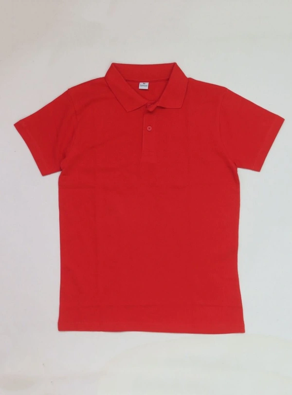 #B14986P12 TU TU 12 YEARS BOYS SCHOOL POLO P12 - Red, 12Y