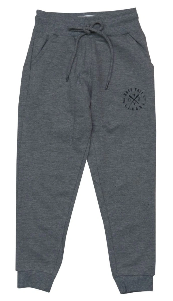 #JB15005A DBNY BOYS FRENCH TERRY JOGGER 05A - DARK HEATHER, 5Y/6Y