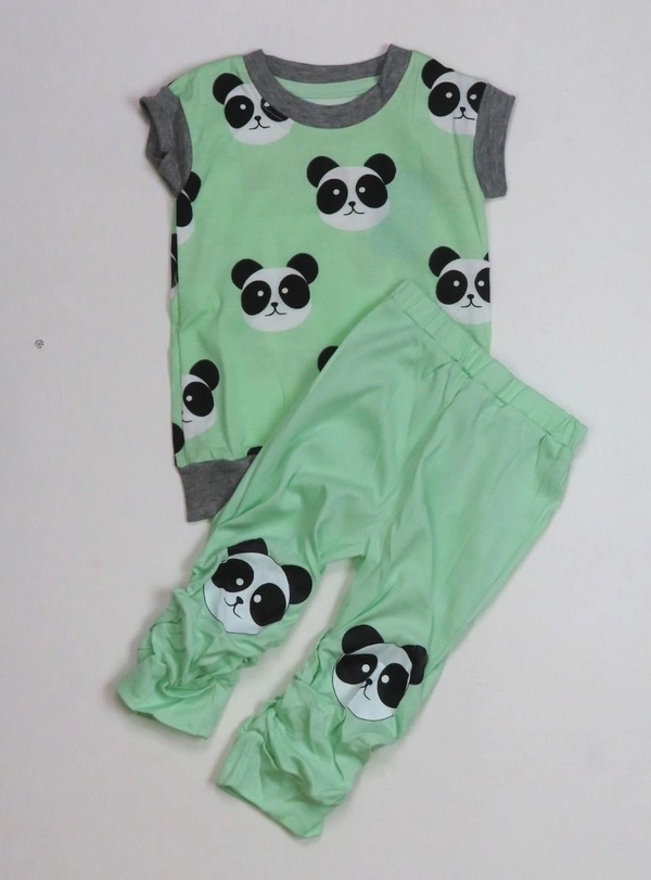 Q-CLUB BABY GIRLS PRINTED PYJAMA SET 84D