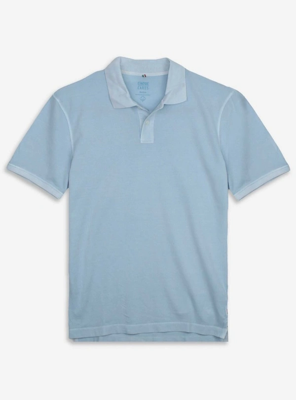 #M10180A Cinque CINQUE SHORT SLEEVE AQUA POLO 80D - aqua, S