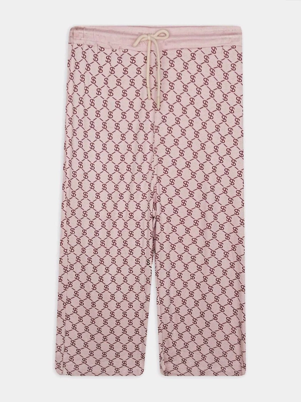 #W13088A1 Believe  Ladies Viscose Capri Pyjama Sets 8A1 - As Image, S