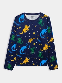 #B16248A1 Sinsay Boys Printed Pyjama Set 8A1 - Ultramarine, Good Quality, 5/6 Years