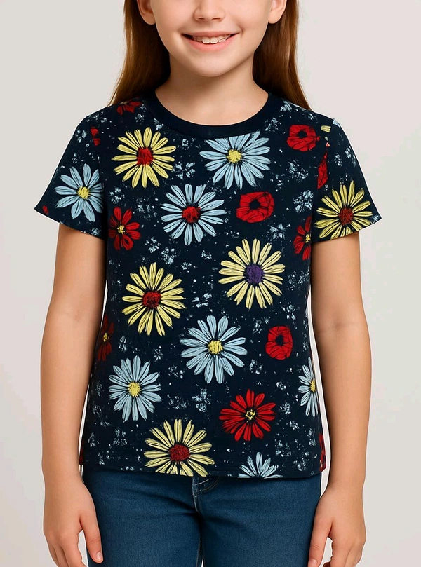 #JG20675A1 READ KIDS GirlS PRINTED T-SHIRTS - As image, Good Quality, 4-5Y