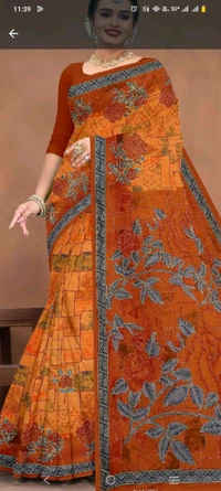 #424124 Minu MINU XL (Vol-4) SAREE124 - as image, 5.5