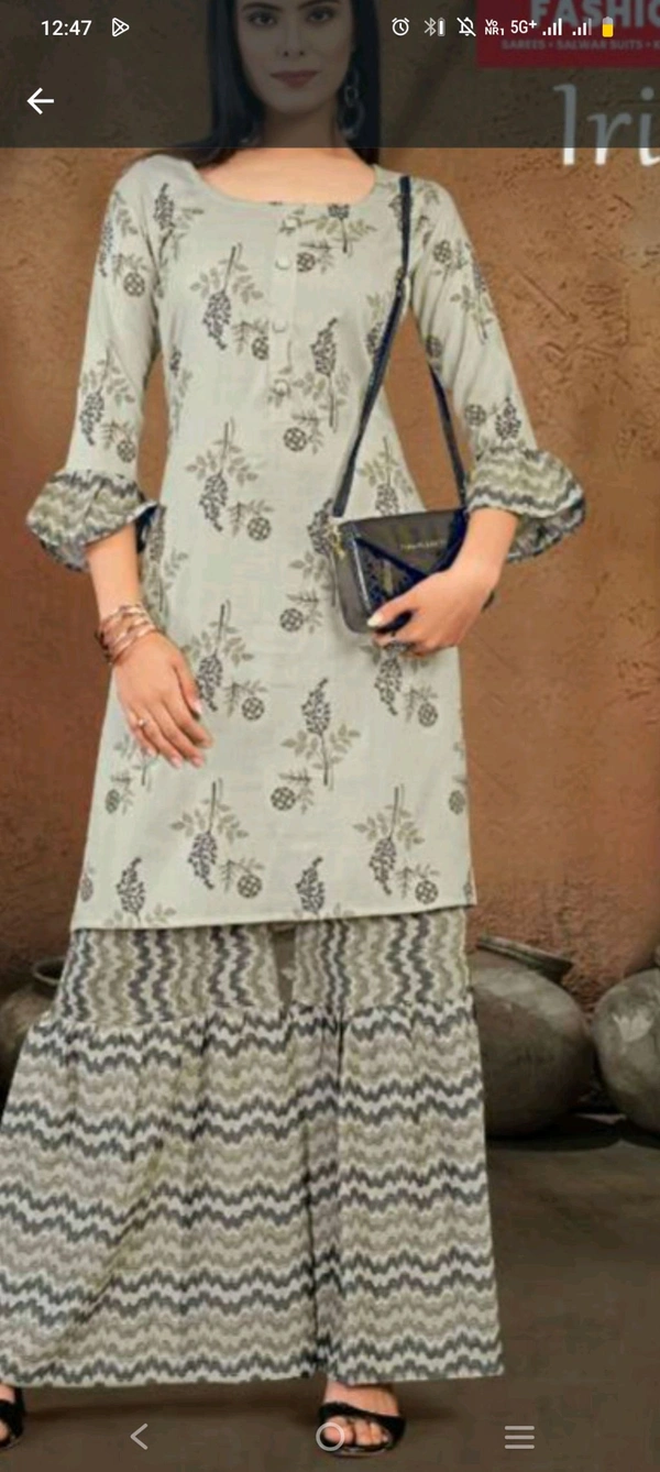 #DN7002 Minu LRIS 7 KURTI (Combo) 002 - As image, 5.5