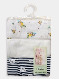 #G20396A1 Baby Softies  Baby Girl 3pack - Gray, 3M, Good 👍