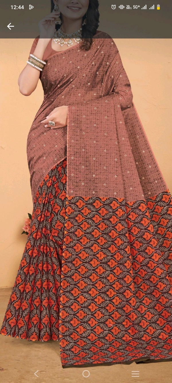 #MINU SAACHI (VOI-17) SAREE 260 - as image, 5.5, Good Quality