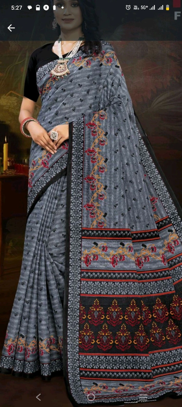 #Minu Nakshatra Saree 628 - 5.5, as image