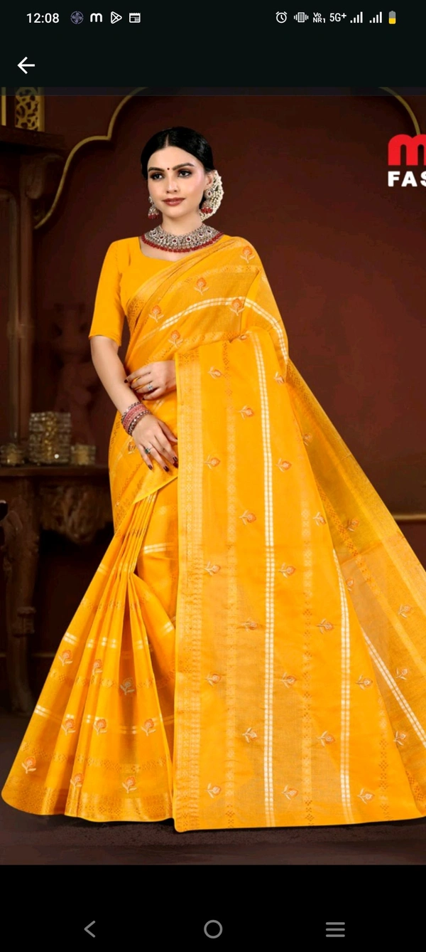 Norita Embroidery Saree 379 - 5.5, as image