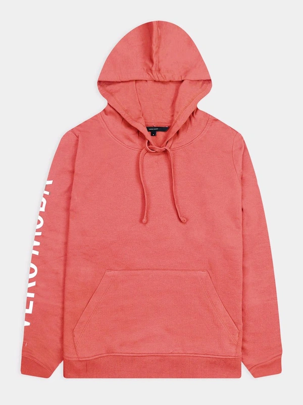 VERA MODA Ladies Fleece Pullover Coral Sweatshirt 1B3 - peach/ Yellow/Green, L