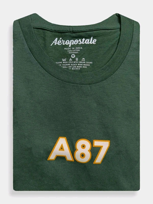 Aeropostale  Mens Embroidery  T shirt 2X1 - red / green /, L