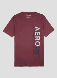 Aeropostale Mens Rugby Striped Tshirt 5G2 - as image, L