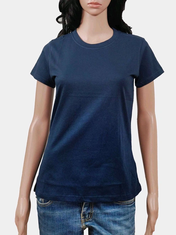 LDA Ladies Crew Neck T-shirt 6A1 - S, Royal Blue