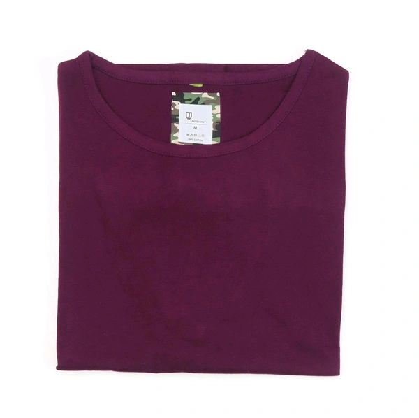 Leftovers  Ladies Crew Neck T-shirt 1E4 - Purple, XL