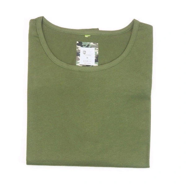 Ladies Crew Neck T-shirt 1G3 - S, Olive