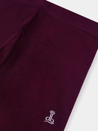 W13256U1 Ladies Ankl Ecoral Leggings 6U1 - Navy Blue, 2XL