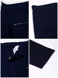 CINOCCI  MENS DENIM  Navy cargo Jeans 2E1 - Mine Shaft, 34
