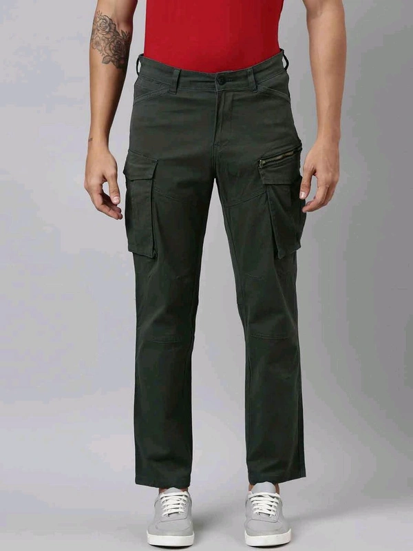 CINOCCI  MENS Woven Olive Pant 2D1 - 32, Cyprus