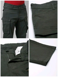 CINOCCI  MENS Woven Olive Pant 2D1 - 32, Cyprus