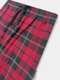 CROWN & LVY Mens Woven Flannel Pant 4L1 - Red, S