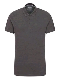 Mens Slub Textured Blue PoloT Shirt 2A3 - Olive, S